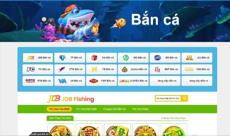 Nhà cái Bet66 hợp tác với nhiều nhà cung cấp game bắn cá chất lượng