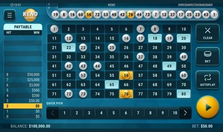 Bí Kíp Cách Chơi Game Nhanh Keno Tại Bet66 Chuẩn 1 Keno Tại Bet66