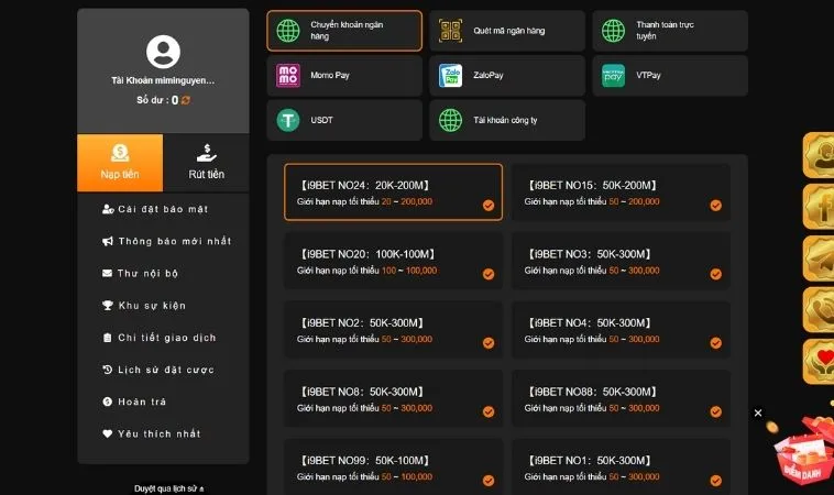 Nạp Tiền Bet66 Siêu Tốc Trong Vòng Một Nốt Nhạc Cho Anh Em 2 Các phương thức nạp tiền Bet66