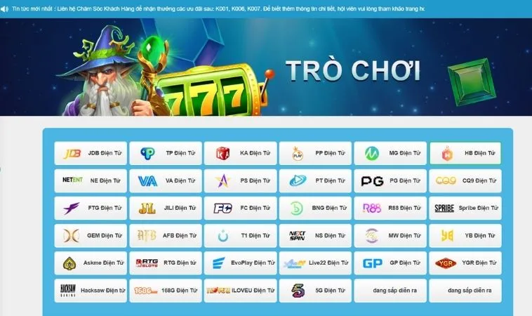 Nhà cái Bet66 hợp tác với nhiều nhà cung cấp game nổ hũ chất lượng