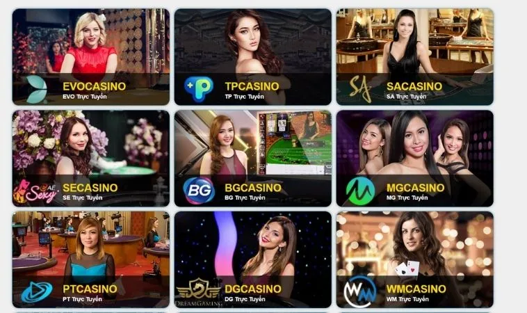 Chơi Casino Online Bet66 cùng dealer xinh đẹp